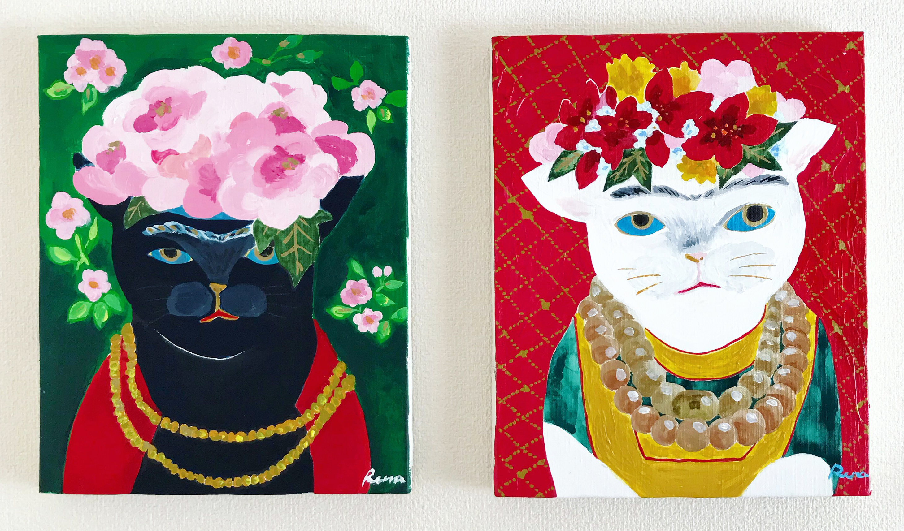 終了】イラストレーター／アーティストの山中玲奈が人物を“猫化