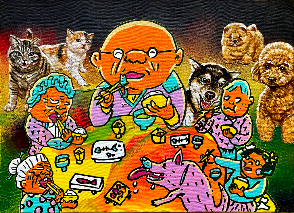 根本敬 & 濱口健 二人展 『カラトリヲ2 〜HAPPY FAMILY〜』が1月24日