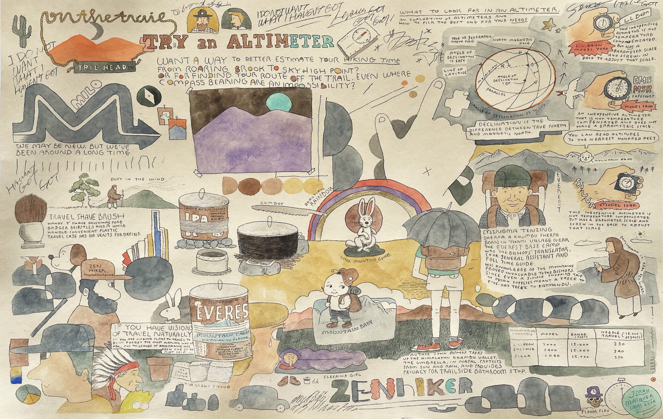 都市を離れ、森を描く。ジェリー鵜飼個展「ZEN HIKER」3月13日より渋谷